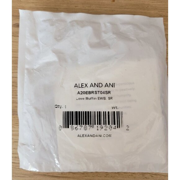 Alex and Ani Latte Love Coffee Cup Charm Bangle Bracelet Rose Gold NWT - Picture 3 of 3